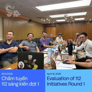 Chấm tuyển 112 sáng kiến đợt 1 – Lễ hội Thiết kế Sáng tạo Hà Nội 2026缩略图