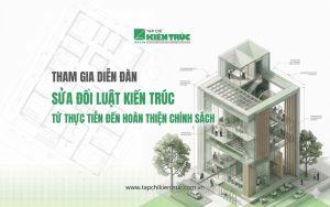 Tham gia diễn đàn: Sửa đổi Luật Kiến trúc – Từ thực tiễn đến hoàn thiện chính sách缩略图